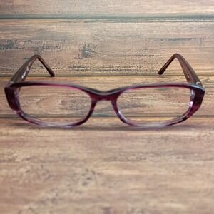 Vogue VO5129 2497 Purple Marble Eyeglass‎ Frames 51-15-135 Filigree Detail